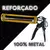 Pistola Aplicador de Silicone Reforçado Cola PU Veda Calha