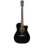 Fender CD-60SCE Dreadnought Black Guitarra Electroacústica