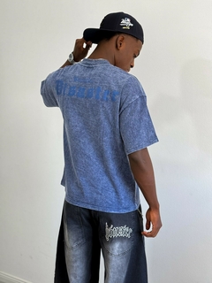 REMERA BEAUTIFUL WASH AZUL - comprar online