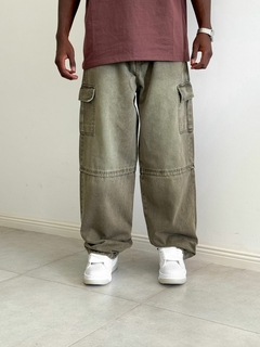 JEAN CARGO VERDE - comprar online