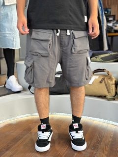 BERMUDA OVER CARGO ALCARA GRIS