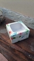 Caja 17x17x10 floreada con visor