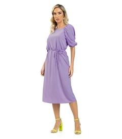 Vestido Midi Viscose Slub Prime Endless