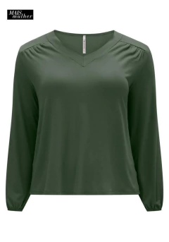 BLUSA MALHA VISCOSE C/ELASTANO - LOJA DAS FABRICAS