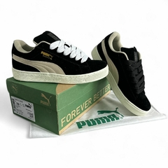 Suede XL negro con beige
