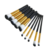 Kit com 10 Pincéis Kabuki Pequeno Preto - comprar online