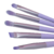 Kit com 5 Pincéis Roxo para Olhos Miss Frandy - comprar online