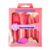Kit com 5 Pincéis Rosa Deluxe Powder Sxy - Bella Maquiagem Store | Loja on-line de Maquiagem e Skincare
