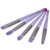 Kit com 5 Pincéis Roxo para Olhos Miss Frandy - Bella Maquiagem Store | Loja on-line de Maquiagem e Skincare