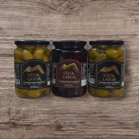 Aceitunas Arauco Verdes y Negras x 3
