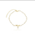 Pulseira pérola minimalista