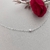 Pulseira Corações com uma Bola Prata 925