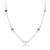 Choker Prata 925 Losango Cravejado - comprar online