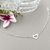 Pulseira Cartier com Coração Vazado Parata 925