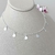 Colar Chocker com Coração Prata 925