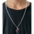 Corrente Groumet 2mm 70cm com Pingente Cruz Prata 925 - comprar online