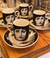 Set x 3 Pocillo y Plato Café Firenze