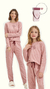 Pijama Longo Adulto Corações - comprar online