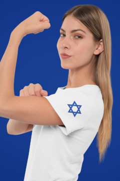Camiseta Minimalista de Israel: Elegância e Conexão com a Terra Prometida