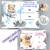 Invitación de Baby Shower Osito de Peluche, Luna y Estrellas Plantilla de Invitación de Baby Shower, Actual Descarga Plantilla editable CANVA español - tienda online