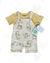 Conjunto Jardineira Pooh