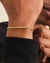 Pulseira Fio Cordão Baiano Banhado a Ouro 18K na internet