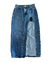 Falda de jean recta larga ZARA - comprar online