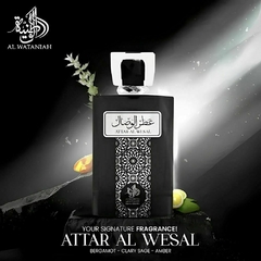 Attar Al Wesal Al Wataniah - Perfume Masculino - Eau de Parfum 100ml na internet