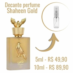 Decante - Shaheen Gold Lattafa - Perfume Unissex