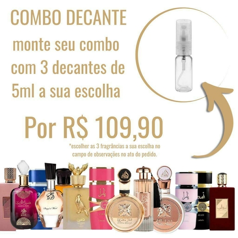 Decante - Combo 3 Decantes 5ml
