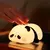 Luminária e Abajur de Panda com Luz Quente Confortável - comprar online