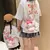 Sanrio Olá Kitty Adorável Bolsa de Moda Kawaii, Princesa Pequeno Armazenamento - loja online
