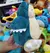 Pokémon Gengar pelúcia brinquedo para crianças, original, bonito, desenhos an - Gato24
