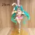 Capa colecionável Hatsune Miku bonito, Widget Figura Anime, 14-25cm - Gato24