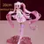 Capa colecionável Hatsune Miku bonito, Widget Figura Anime, 14-25cm