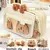 Capivara Cartoon Papelaria Holder Bag com broches, saco de lápis de grande capa - loja online