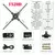 3D ventilador holograma projetor, display wi-fi, publicidade logotipo luz, LED s - loja online