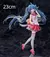 Capa colecionável Hatsune Miku bonito, Widget Figura Anime, 14-25cm na internet