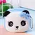Plush Snapper Fish Doll Coin Purse para Meninas, Wristlet Bag, Carteira dos dese
