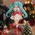 Capa colecionável Hatsune Miku bonito, Widget Figura Anime, 14-25cm - comprar online