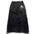 Calça jeans feminina e masculina com padrão bordado retrô, calça reta de per