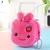 Plush Snapper Fish Doll Coin Purse para Meninas, Wristlet Bag, Carteira dos dese na internet