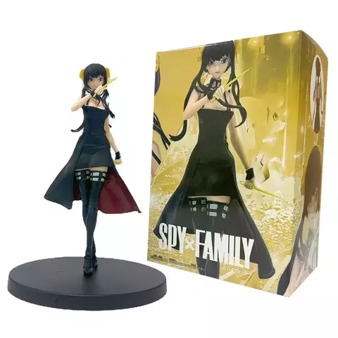 16CM SPY×FAMILY Figura Anime Kawai Anya Forger Yor Forger Figuras de ação em
