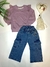 Jean cargo wide leg