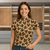 Blusa Luma Estampada – Xadrez Quadriculada Gola Média