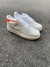 Tênis (Nike) Air Force Branco, Solado bege - gusthaimports