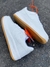 Tênis (Nike) Air Force Branco, Solado bege - comprar online