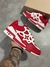 Tênis (Louis Vuitton) LV54 Skate Branco/Vermelho - comprar online