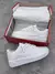 Tênis (Nike) Air Force Branco, cordas cadarço - gusthaimports