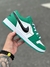 Tênis (Nike) air jordan 1 low Verde/Preto/Branco - loja online
